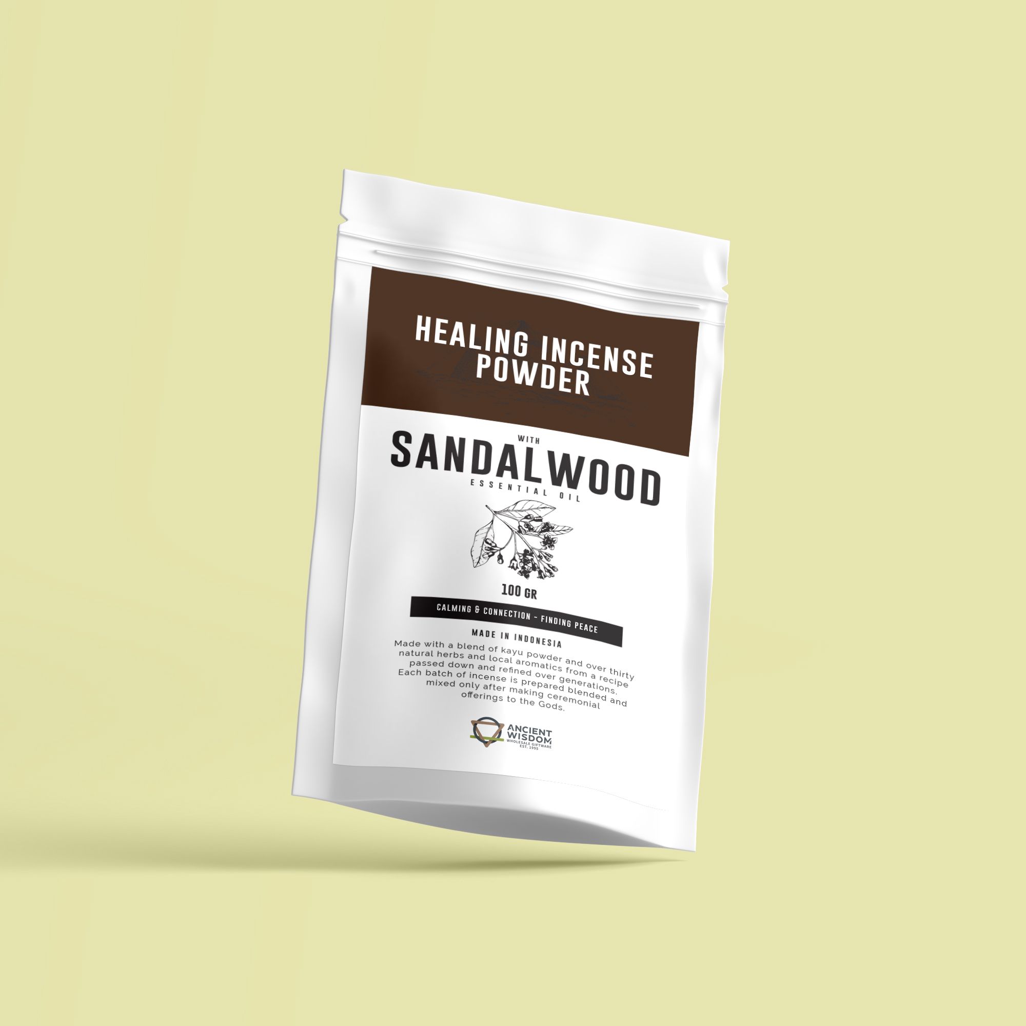 healing incense powder