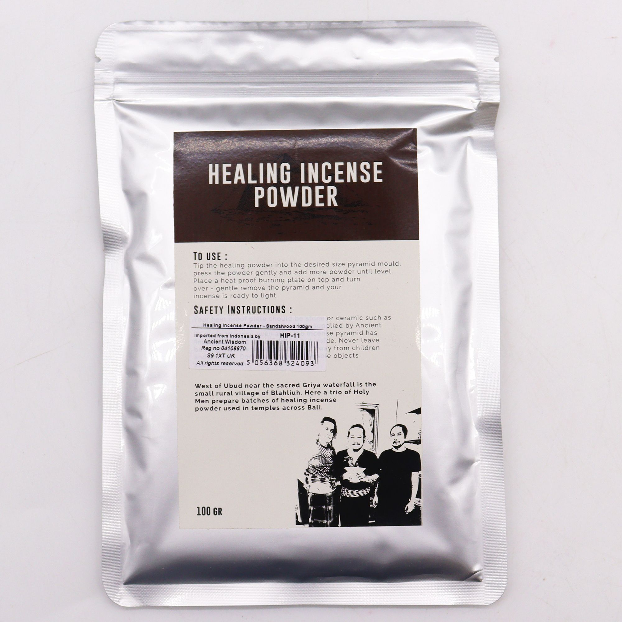 Healing Incense Powder - Sandalwood 100gm - Image 3