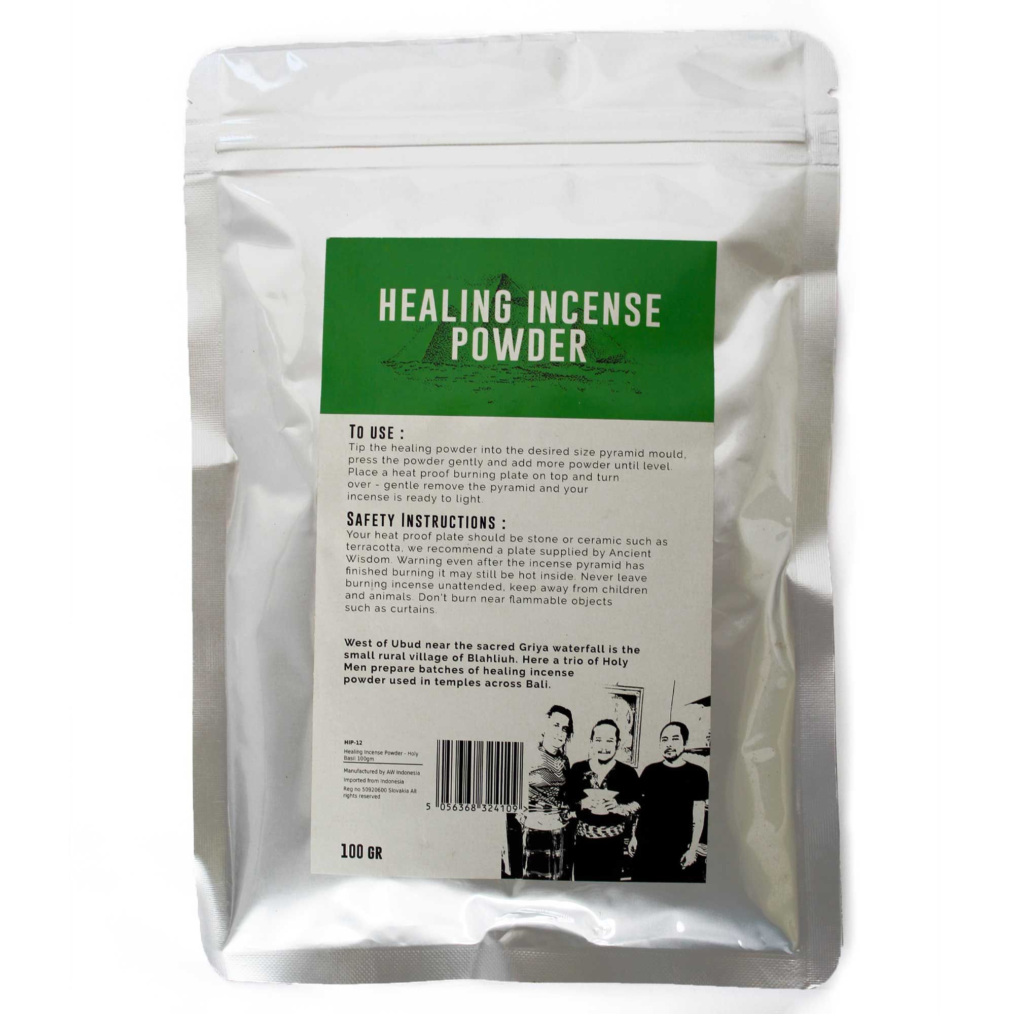 Natural Holy Basil Incense Powder 100gm | Soothing, Calming & Purifying - Image 2