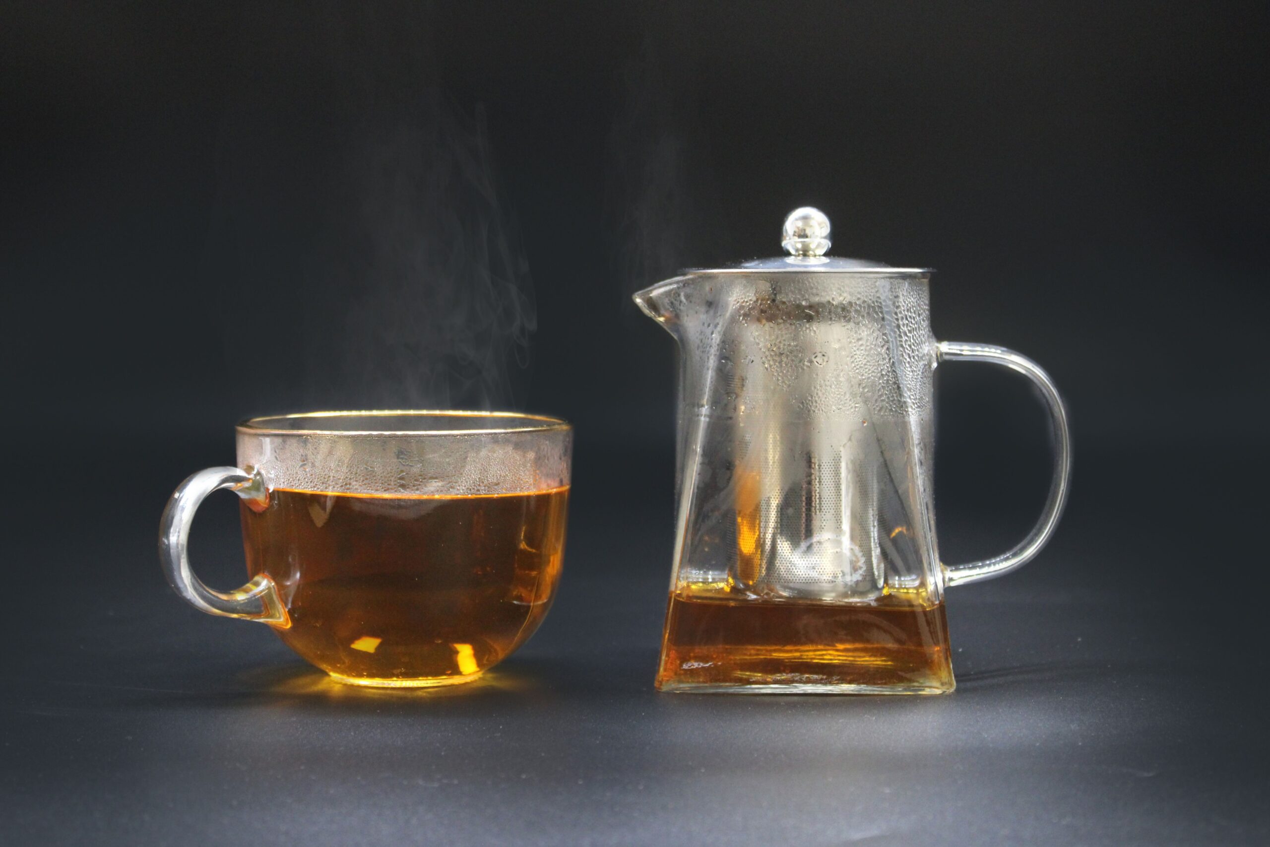 Glass Infuser Teapot - Tower Shape - 750ml - Image 5